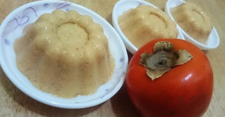 فلان طبيعي بمكونين فقط  صحي سهل و لذيذ  بالكاكي Persimmon