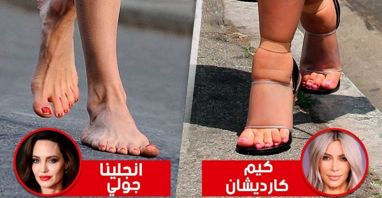 10 مشاهير لديهم ” وجه ملائكي جميل ” وقدم قبيحة ..!