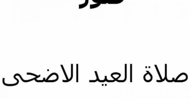 يلا خبر | صور صلاة العيد الكبير عيد الأضحى اليوم، أول أيام العيد الكبير تجتاح مواقع التواصل الاجتماعي بقوة