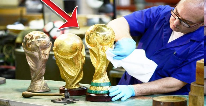 10 حقائق صادمة عن صناعة الـ كأس الذهبية لـ بطولة كأس العالم روسيا 2018