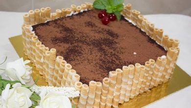 تيراميسوا سهل و سريع بدون ماسكربون و بتقديم راقيHow to Make Tiramisu