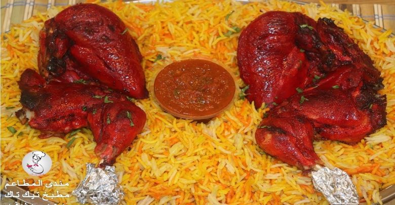 المندى ع اصولة والسلطة الحارة والرز الملون 3 الوان (اسرار وجبات حضر موت) الحلقة 343 من تيك تاك