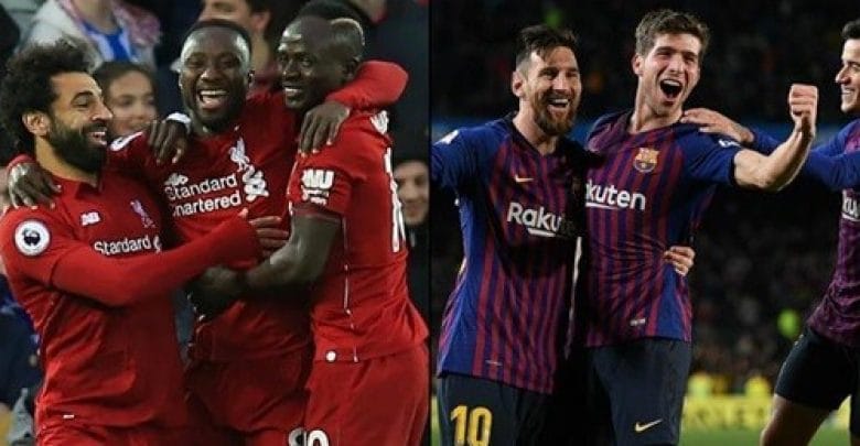 يلا خبر | موعد مباراة ليفربول وبرشلونة بدوري أبطال أوروبا التشكيل المتوقع وتوقيت اللقاء وتأكيد غياب محمد صلاح