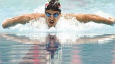 يلا خبر  | علي خلف الله يحرز ذهبية 50 متر حرة فى بطولة pro swim series للسباحة