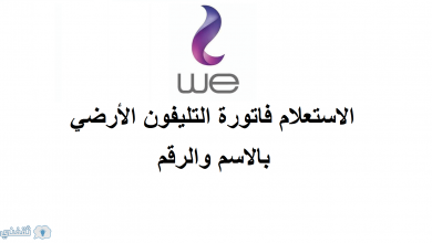 يلا خبر  | فاتورة التليفون الارضى من المصرية للاتصالات بالاسم والرقم