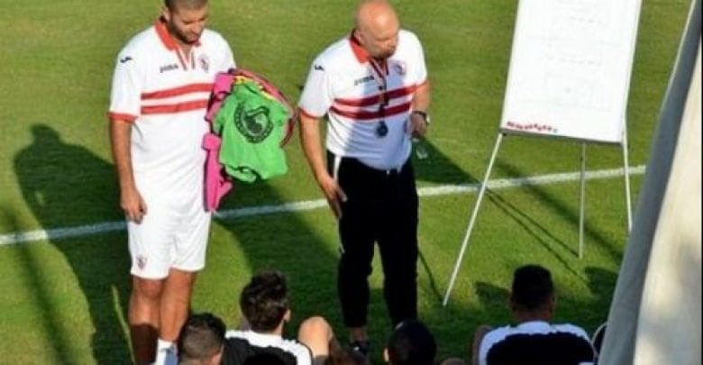 يلا خبر  | جروس يحفز لاعبي الزمالك قبل مواجهة نهضة بركان