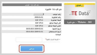 يلا خبر  | الاستعلام عن فاتورة النت… ودفع فاتورة النت المنزلي عن طريق خدمة My Tedata
