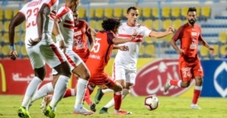 يلا خبر  | بالفيديو| حرس الحدود يتقدم بهدف نظيف على الزمالك في الشوط الأول