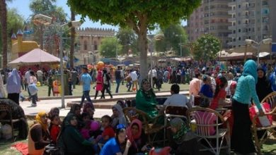 يلا خبر  | الوطن | مصر | زحام فى الحدائق والمتنزهات بمعظم المحافظات.. وانتشار أمنى لتأمين المواطنين