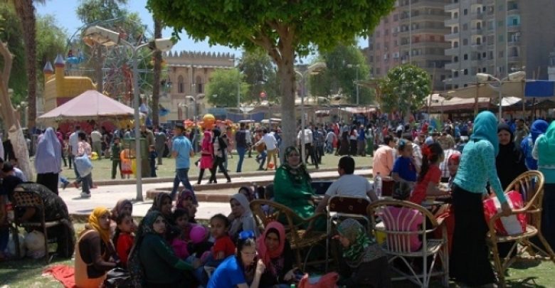 يلا خبر  | الوطن | مصر | زحام فى الحدائق والمتنزهات بمعظم المحافظات.. وانتشار أمنى لتأمين المواطنين