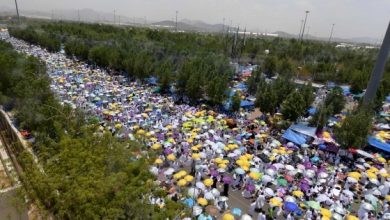 يلا خبر  | فيديو.. فرحة الحجاج بهطول الأمطار في جبل عرفات – مصر