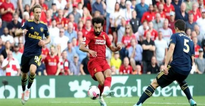 يلا خبر  | بالفيديو.. محمد صلاح ينافس على هدف الشهر في ليفربول