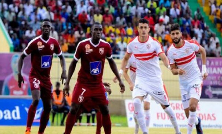 يلا خبر  | حافلة الزمالك تصل برج العرب لمواجهة جينيراسيون