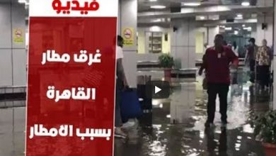 يلا خبر  | عاجل بالفيديو والصور| السيول والأمطار تغرق شوارع القاهرة وتصل لمطار القاهرة الدولي وإغلاق صالة الوصول